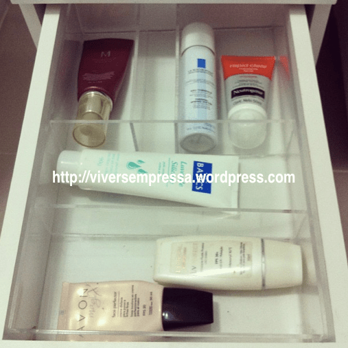 Produtos para usar antes