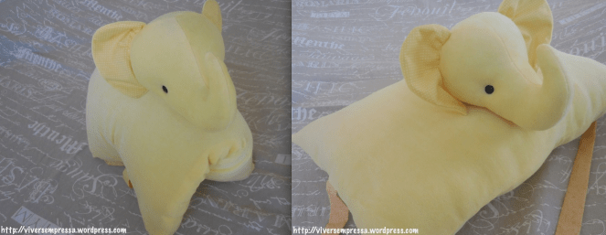 Elefante de pelúcia